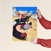 Hidan & Kakuzu Akatsuki Battle Anime Poster